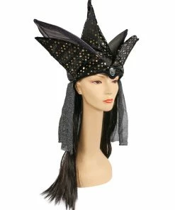 Lacey Costume Witch Deluxe Headdress Women's Costume Wigs