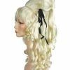 Lacey Costume Women's Costume Wigs 60s Vamp Beehive With Bows Wig