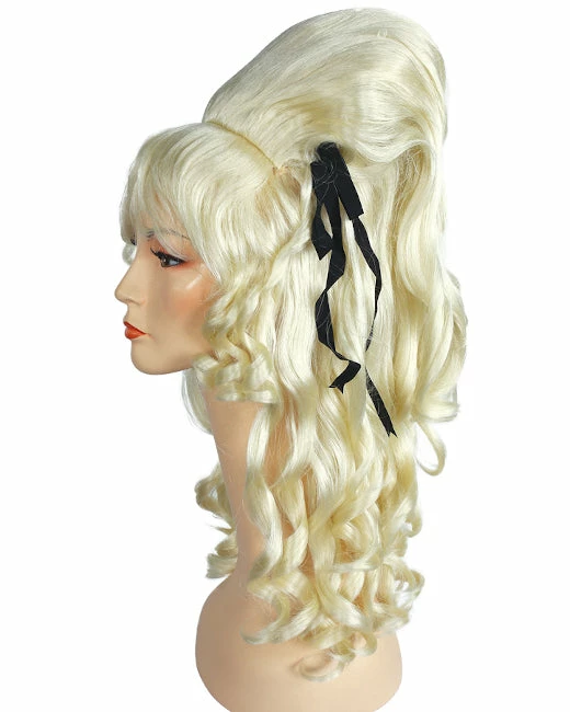 Lacey Costume Women's Costume Wigs 60s Vamp Beehive With Bows Wig 3 Lacey Costume Women's Costume Wigs 60s Vamp Beehive With Bows Wig