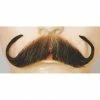 Lacey Costume Handlebar Synthetic Mustache 2 Lacey Costume Handlebar Synthetic Mustache