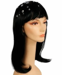 Lacey Costume Glittery Cher Disco Women's Costume Wigs