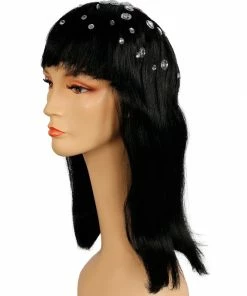 Lacey Costume Glittery Cher Disco Women's Costume Wigs