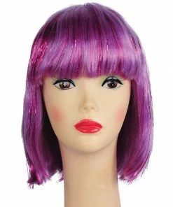Lacey Costume Women's Costume Wigs Bargain Version China Doll Bob With Tinsel Wig