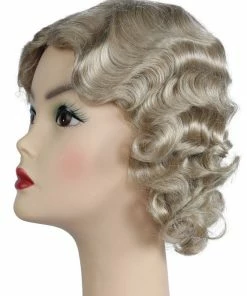 Lacey Costume Fingerwave Fluff Flapper 1920s Wig Women's Costume Wigs