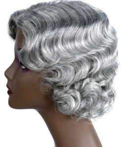 Lacey Costume Fingerwave Fluff Flapper 1920s Wig Women's Costume Wigs