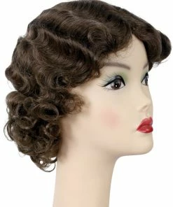 Lacey Costume Fingerwave Fluff Flapper 1920s Wig Women's Costume Wigs