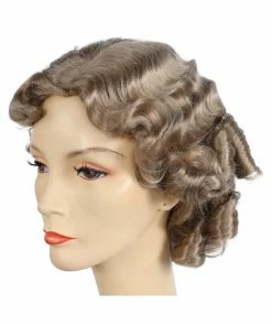 Lacey Costume 1930s Fingerwave Fluff Long Wig