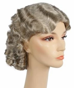 Lacey Costume 1930s Fingerwave Fluff Long Wig