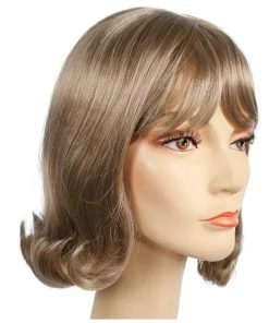Lacey Costume Banged Prom Pageboy 1960s Ginger Women's Costume Wigs
