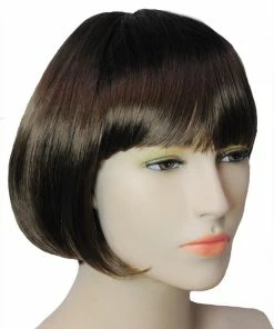 Lacey Costume Lulu 1920s Flapper Short Bob Wig