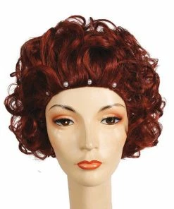 Lacey Costume Women's Costume Wigs Deluxe Queen Elizabeth I With Pearls
