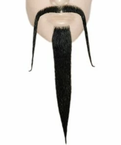 Lacey Costume Fu Manchu Mustache Beard Set