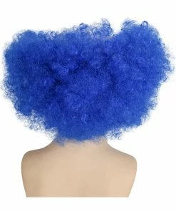 Lacey Costume Bald Curly Clown Deluxe - White Cloth Front 12 Lacey Costume Bald Curly Clown Deluxe - White Cloth Front