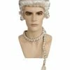 Lacey Costume Ichabod Crane Colonial Dandy Women's Costume Wigs