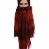 Lacey Costume Wizard Wig And Beard Set B844+B844A