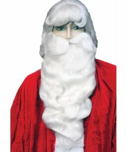 Lacey Costume Yak Santa 004Y Attached Mustache Women's Costume Wigs