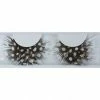 Lacey Costume Costume Accessories Eyelash Feather Dot Black/White