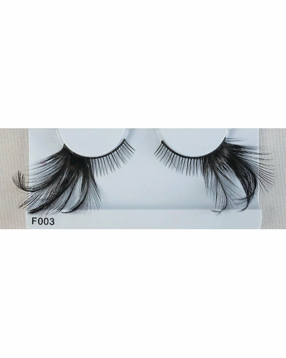 Lacey Costume Eyelash Feather Flare 3 Lacey Costume Eyelash Feather Flare