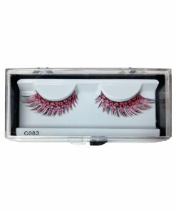 Lacey Costume Costume Accessories Eyelashes Leopard