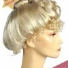 Lacey Costume Women's Costume Wigs Mrs. Santa Deluxe Gibson Girl Upsweep Wig
