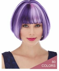 Sepia Women's Costume Wigs Eve Colorful Bob