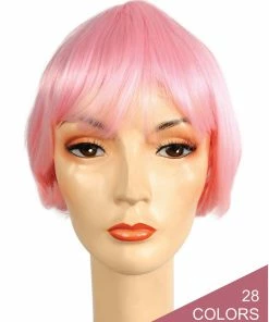 Lacey Costume Bargain Lulu 1920s Flapper Short Bob Wig Women's Costume Wigs