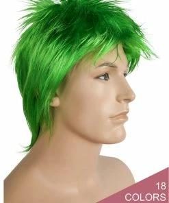 Lacey Costume Rod Stewart Color Ziggy Stardust Punk Bowie Women's Costume Wigs