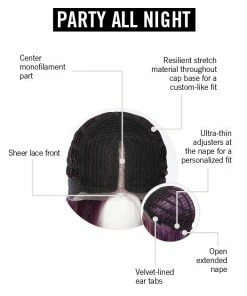 HairDo SYNTHETIC WIGS Party All Night