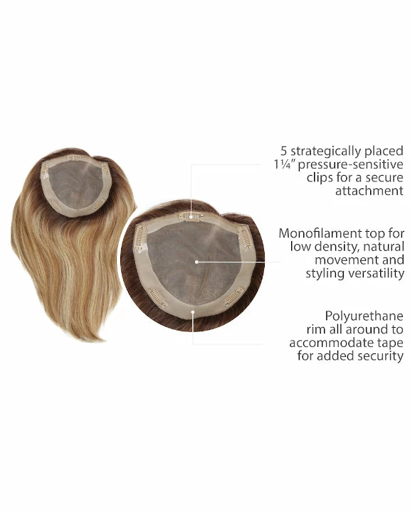 Raquel Welch Gilded 12" - Topper HAIRPIECES 7 Raquel Welch Gilded 12" - Topper HAIRPIECES