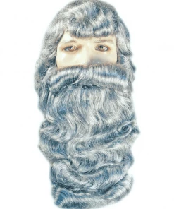 Lacey Costume Santa Set Black Deluxe