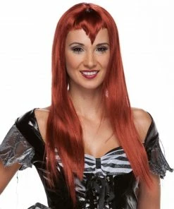 Sepia Women's Costume Wigs Widow's Peak