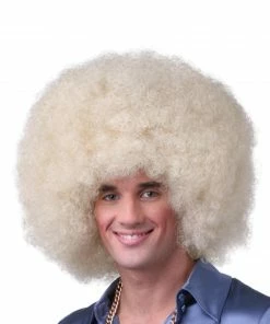 Sepia Clown Color Afro Women's Costume Wigs