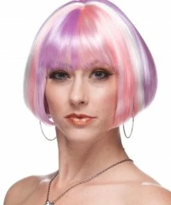 Sepia Women's Costume Wigs Eve Colorful Bob