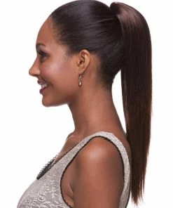 Sepia HP ESS - Medium Length Drawstring Straight Ponytail