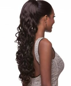 Sepia HAIRPIECES HP LWL - Curly Long Drawstring Ponytail