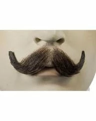 Lacey Costume Small English M10 Human Hair Handmade Mustache