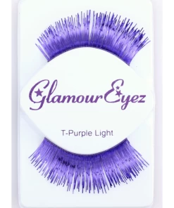Sepia Metallic Purple Light Eyelash