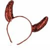 Morris Costume Accessories Devil Horns Red Sequin