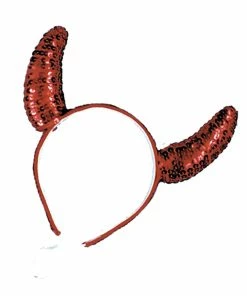 Morris Costume Accessories Devil Horns Red Sequin