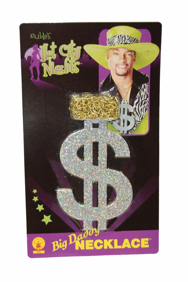 Morris Costume Accessories Dollar Necklace 4 Morris Costume Accessories Dollar Necklace