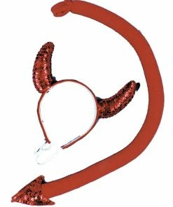 Morris Devil Horn Tail Sequin Set