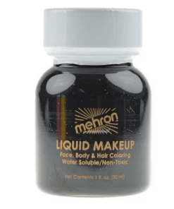 Morris Costume Accessories Liquid Makeup 1 Oz Black