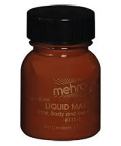 Morris Costume Accessories Liquid Makeup 1 Oz Brown