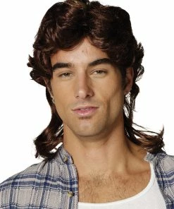 Morris Mullet Wig Brown Women's Costume Wigs
