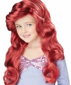 Lacey Costume Women's Costume Wigs Lil Mermaid Child Size
