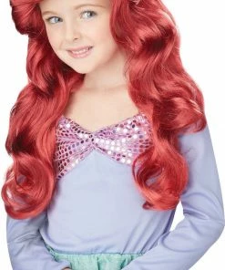 Lacey Costume Women's Costume Wigs Lil Mermaid Child Size