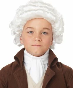 Lacey Costume Women's Costume Wigs Colonial Man Child Size