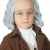 Lacey Costume Women's Costume Wigs Benjamin Franklin Wig Child