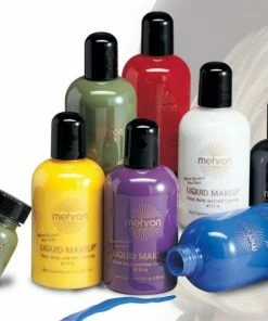 Morris Costume Accessories Liquid Makeup White 4.5 Oz