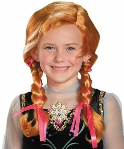 Lacey Costume Frozen Anna Child Wig